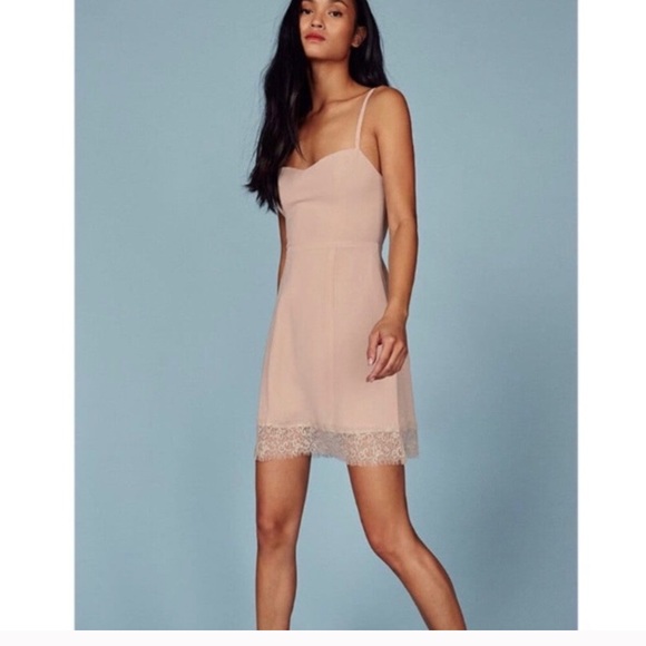 Reformation Dresses & Skirts - Reformation pink slip dress